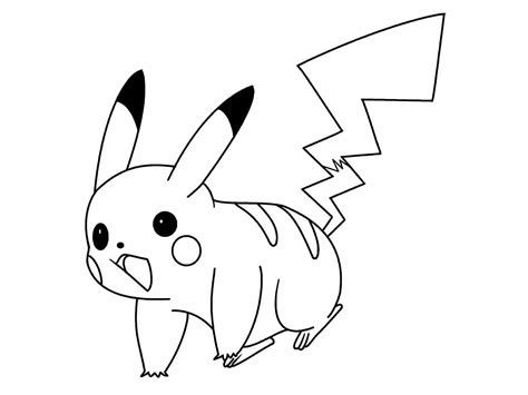 pikachu para colorir|62 desenhos para colorir de Pikachu